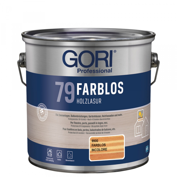 GORI 79 FARBLOS Dünnschicht Holzlasur
