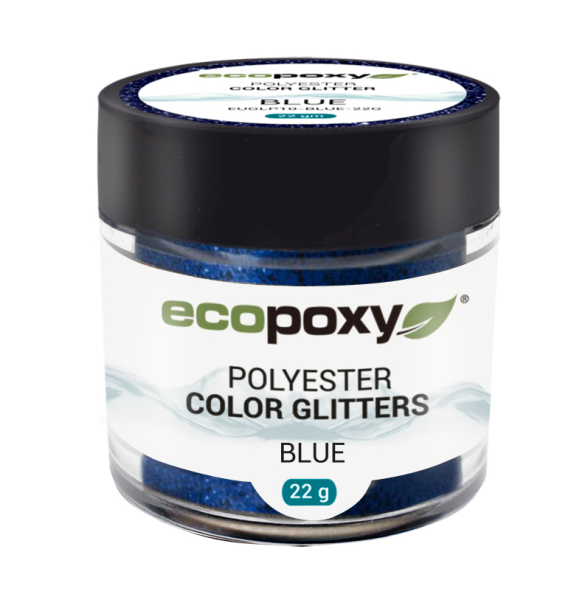 EcoPoxy Polyester Farbglitter 22 Gramm