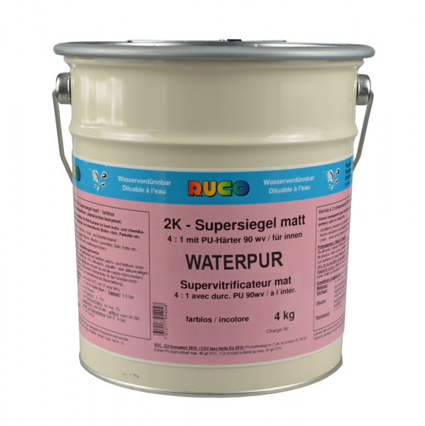 RUCO WATERPUR 2K-Supersiegel matt, farblos