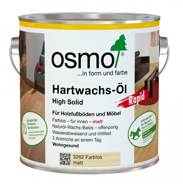 OSMO Hartwachs-Öl Rapid, farblos