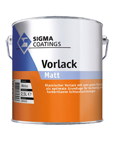 SIGMA Vorlack Matt