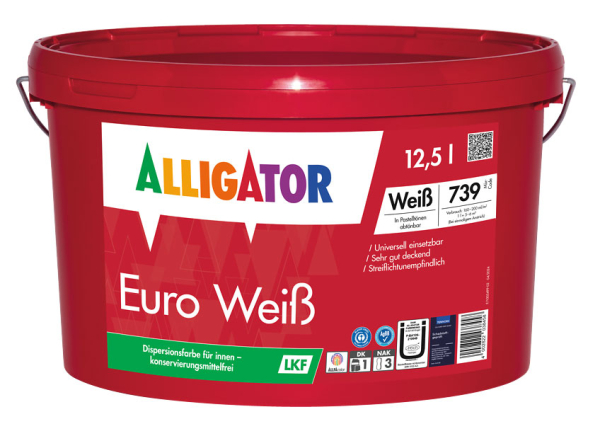 Alligator Euro Weiß LKF