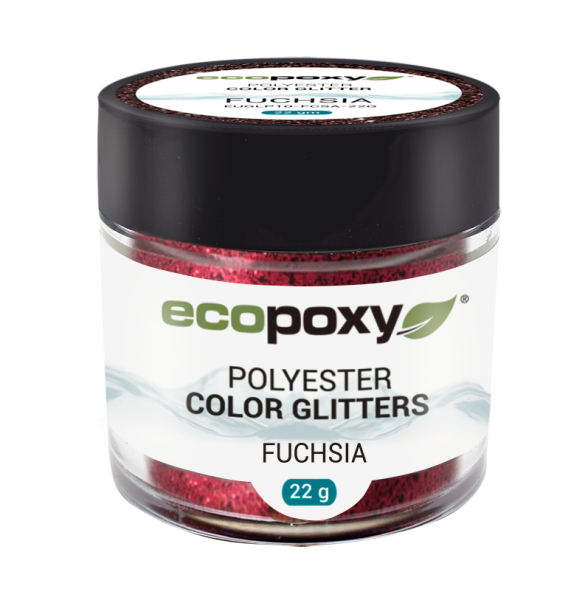 EcoPoxy Polyester Farbglitter 22 Gramm