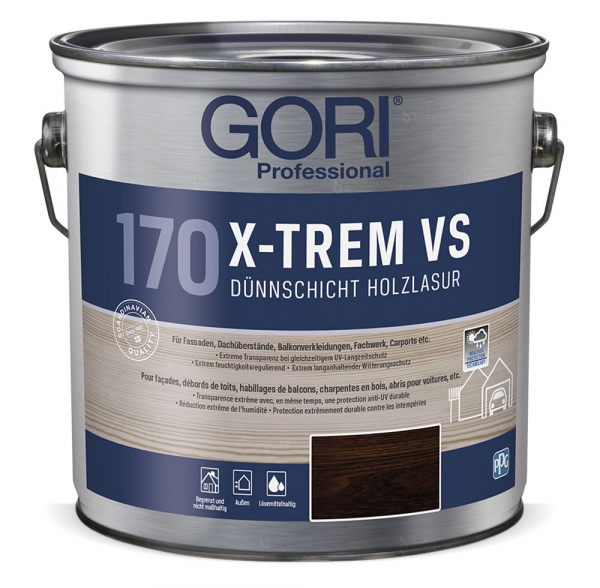 GORI 170 X-TREM VS Dünnschicht Holzlasur