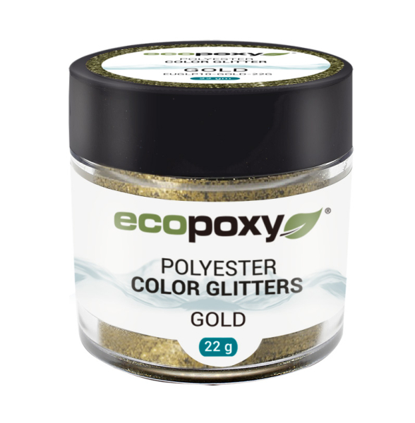 EcoPoxy Polyester Farbglitter 22 Gramm