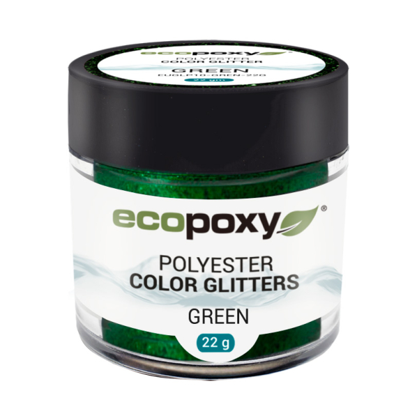 EcoPoxy Polyester Farbglitter 22 Gramm