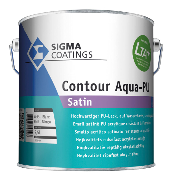 SIGMA Contour Aqua-PU Streichlack