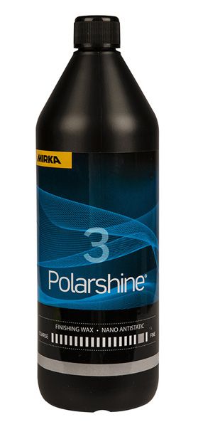 MIRKA Polarshine® Nano Antistatic Wax 3 Ultrafeine Politur, 1 LTR