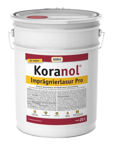 KORA Koranol® Imprägnierlasur PRO für außen