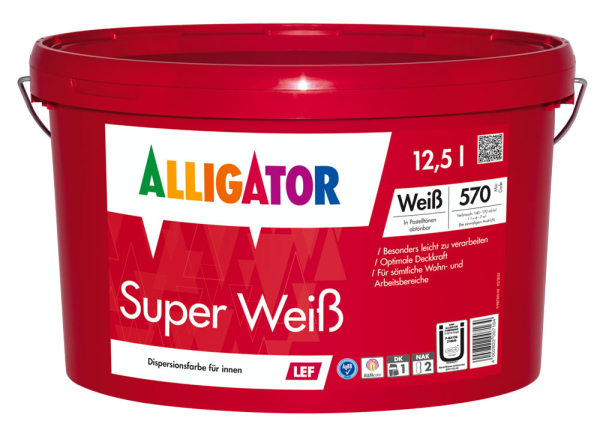 Alligator Super Weiß LEF 12,5 LTR