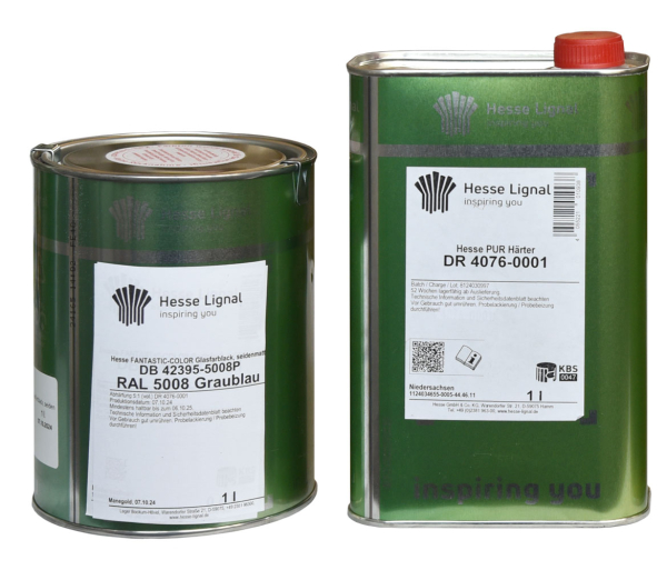 HESSE PUR Glasfarblack DB 42395-Farbton 1 LTR