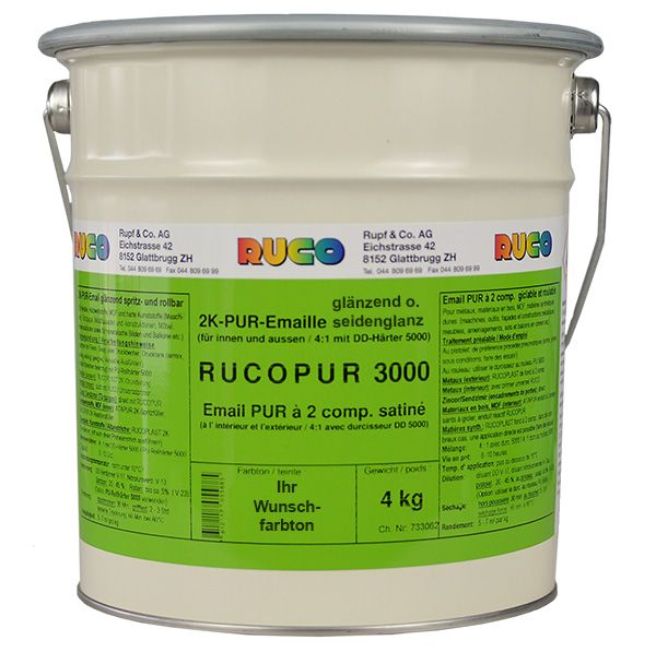 RUCO RUCOPUR 3000 2K-PUR-Decklack