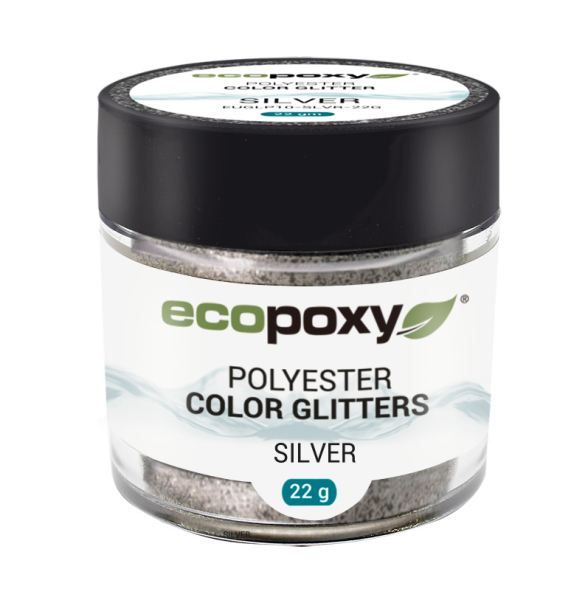 EcoPoxy Polyester Farbglitter 22 Gramm