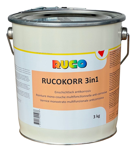 RUCO RUCOKORR "3in1" Grund- und Endlack seidenglänzend