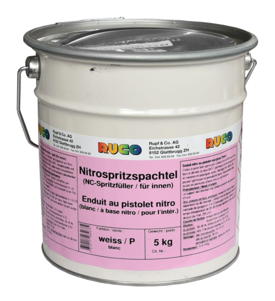 RUCO Nitrospritzspachtel (Füller) 5 kg