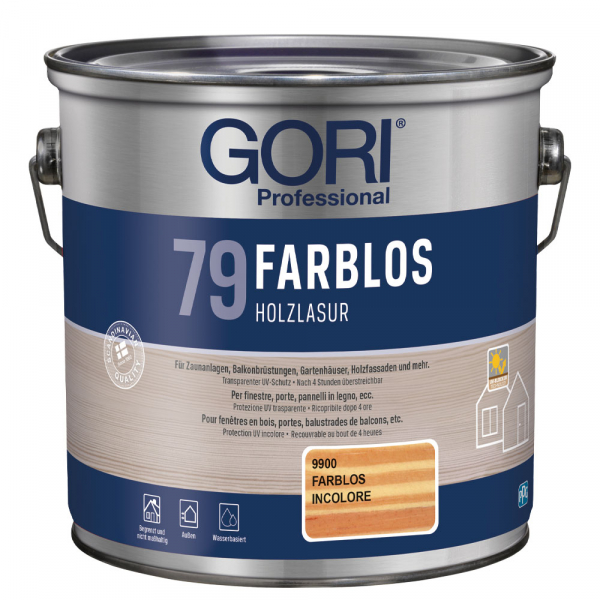 GORI 79 FARBLOS Dünnschicht Holzlasur