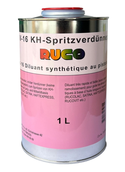 RUCO V-16 Kunstharz-Spritzverdünner, 1 LTR