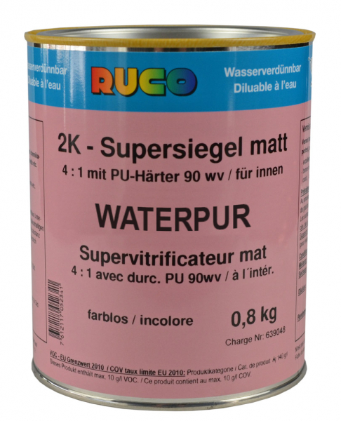 RUCO WATERPUR 2K-Supersiegel matt, farblos