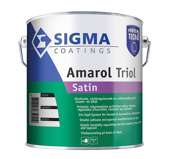 SIGMA Amarol Triol Satin Power Tech 3 Ventilationslack