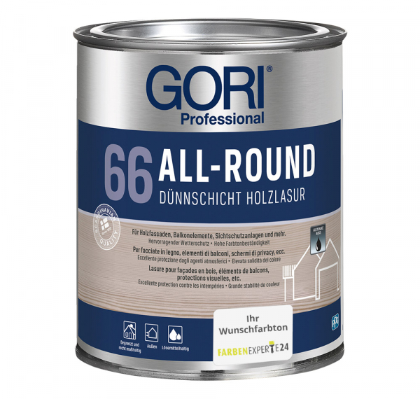 GORI 66 ALL-ROUND Dünnschicht Holzlasur