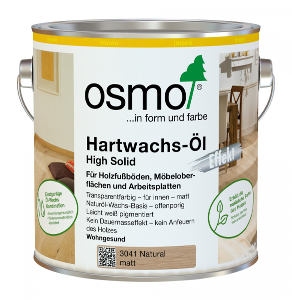 OSMO Hartwachs-Öl Effekt 3041 Natural matt