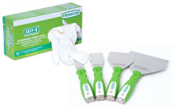 REPAIR CARE EASY•Q™ Bundle 2 (Nitril Einmalhandschuhe + Modellierspachtel)