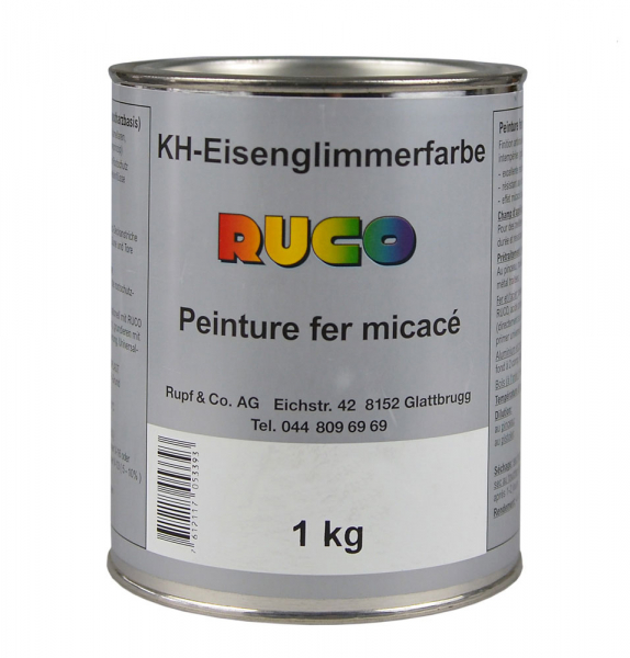 RUCO Kunstharz-Eisenglimmerfarbe, 1 KG