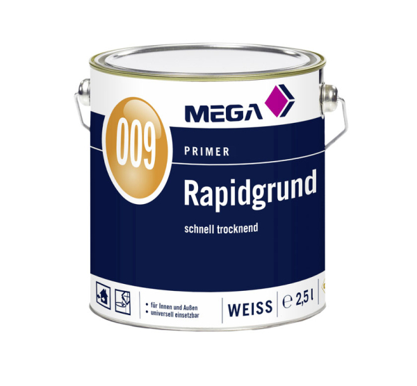 MEGA 009 Rapidgrund 2,5 l weiß