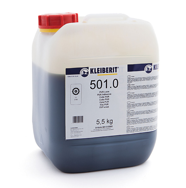 KLEIBERIT PUR Leim 501.0 1K-PUR-Klebstoff, PUR-Kleber gelblich - braun ...