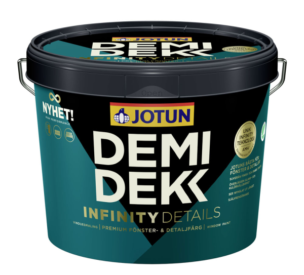 Demidekk Infinity Details farbig