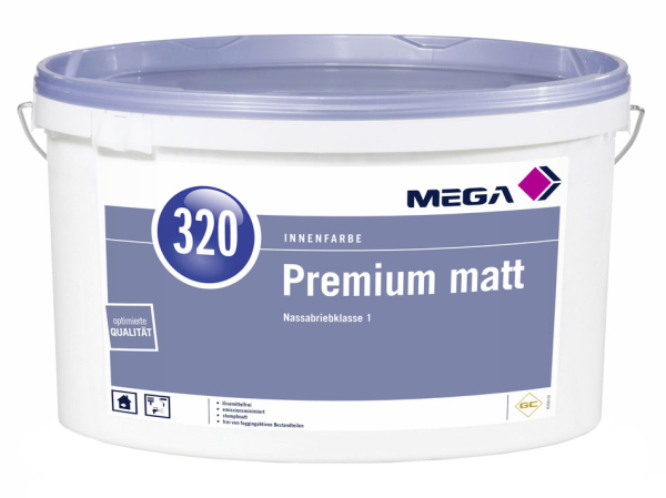 MEGA 320 Premium Matt weiß