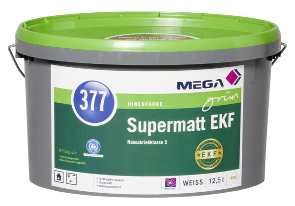 MEGAgrün 377 Supermatt EKF weiß