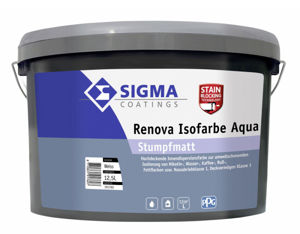 Sigma Renova Isofarbe Aqua Weiss