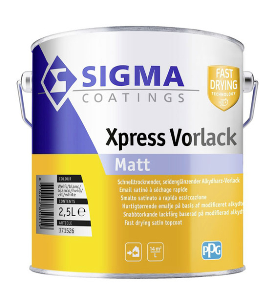 Sigma Xpress Vorlack